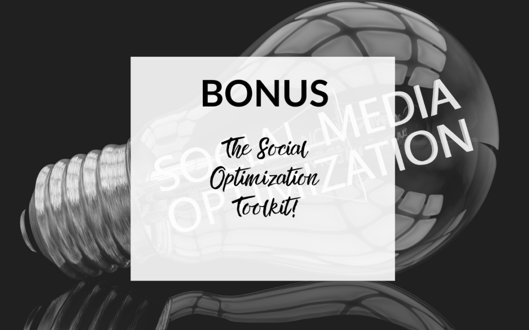 NEW: Social Optimization Toolkit